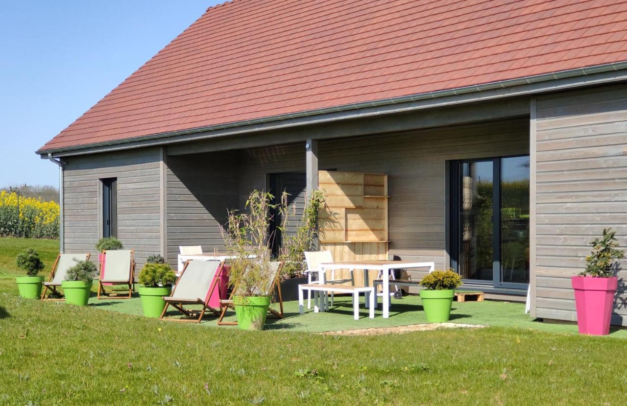 Les Bois De Champagne Nordique Villa Magnant Bagian luar foto