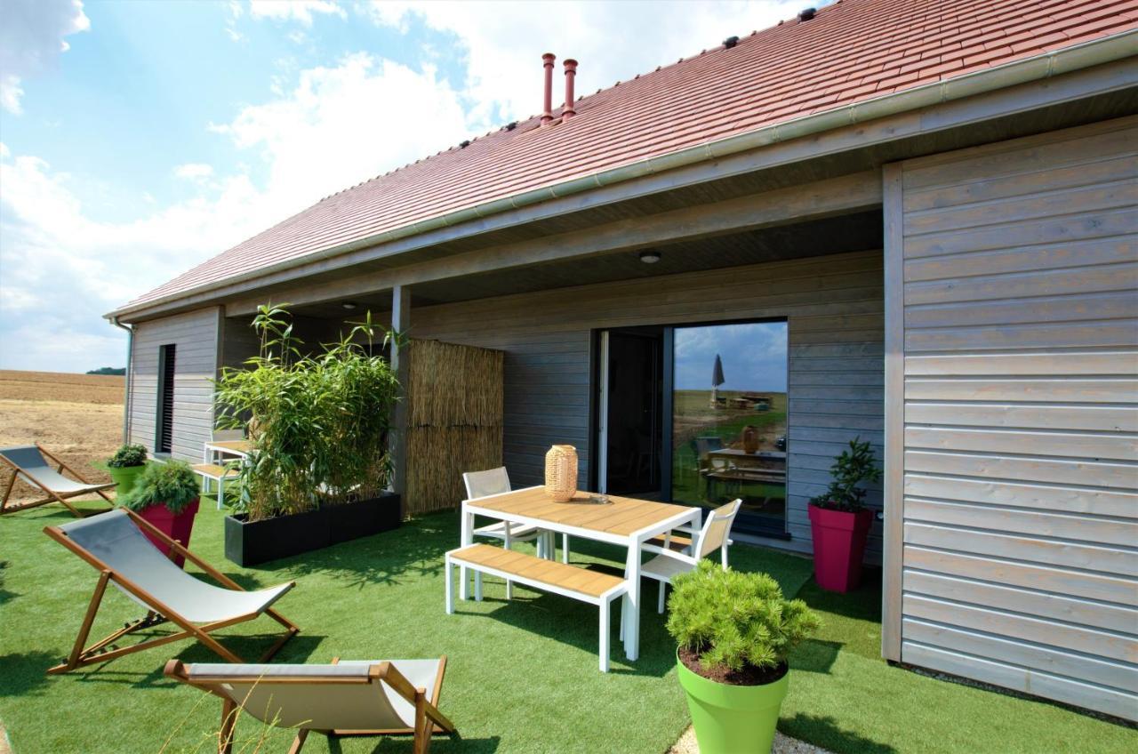 Les Bois De Champagne Nordique Villa Magnant Bagian luar foto